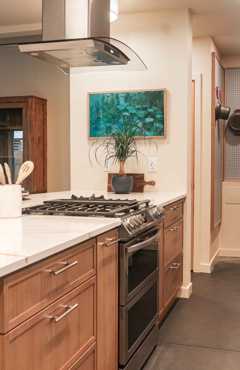 Seattle Kitchen with Custom Wood Cabinetry